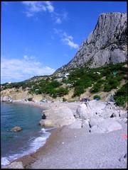 Недорогой отдых в Крыму. Палаточный лагерь.